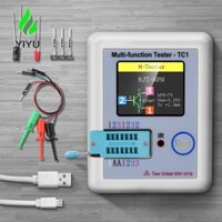 Yiyu Đa Mét Transistor Tester Đa Năng Đèn Nền LCR-TC1 LCD Diode Triode Tụ Điện
