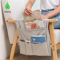 YIYU Ghế tạp hóa giá đỡ bỏ túi, ghế sofa bằng vải không thấm nước, treo dày với 4 túi chống trượt sách lưu trữ chìa khóa