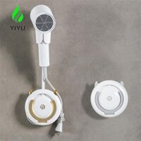YIYU Giá Đỡ Máy Sấy Tóc Xoay 360 Độ Bằng Nhựa Tiện Lợi Dành Cho Nhà Tắm