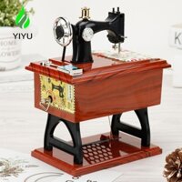 YIYU Hộp Nhạc Lên Dây Cót Thiết Kế Theo Phong Cách Vintage Châu Âu