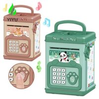 Yiyu Mini Atm Máy Money Bank Đồ Chơi Sáng Tạo Bền Đẹp Trang Trí Nhà Cửa Đồng Xu Cán Tay Hộp An Toàn Tiền Mặt