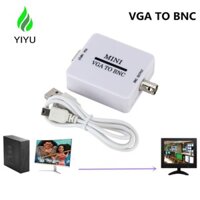 Yiyu Mini HD VGA Sang BNC Video Chuyển Đổi Cáp USB Kích Thước Nhỏ TV / Máy Tính Chuyển Đổi Hình Ảnh