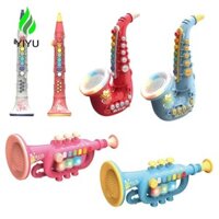 Yiyu Mô Phỏng Clarinet Đồ Chơi Saxophone Trẻ Em Đồ Chơi Âm Nhạc Bé Trai Bé Gái