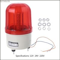 Yjcnelcr Đèn Flash giao thông bên đường Đèn cảnh báo xoay Đèn LED nhấp nháy khẩn cấp