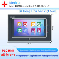 YKHMI 4.3 inch HMI PLC  FX3G-18MR/20mr, 5 tốc độ cao xung 100K, hỗ trợ 5 servo steppers