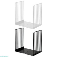 Yml3 1 Cặp Bookends Đế Sách Hỗ Trợ Đơn Giản Sắt Để Bàn Trượt Giá Đỡ Kệ Người Tổ Chức