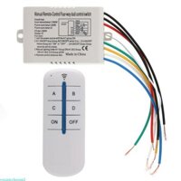 Yml3 Công tắc bảng điều khiển 4 chiều cho bộ thu ánh sáng thông minh Công tắc đèn từ xa cho đèn trần Led Đèn huỳnh quang