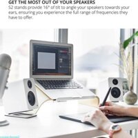 Yml3 Loa Máy Tính Giá Đỡ Nghiêng Kệ Phân Biệt Cho Loa Hoạt Động Kanto s YU4
