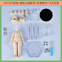 Ymy Body ob11 Búp bê Body Doll Slender Phiên bản nâng cao có thể kết nối với GSC Nendoroid Head bjd Búp bê khỏa thân