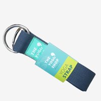 YOGA STRAP – COTTON (BLUE STONE)					 				Brand: The Yogis' Shop