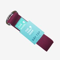 YOGA STRAP – COTTON (PLUM)					 				Brand: The Yogis' Shop