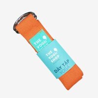 YOGA STRAP – COTTON (ORANGE)					 				Brand: The Yogis' Shop