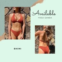 [YOGAGANDA] Bikini đỏ nâu cực tôn da