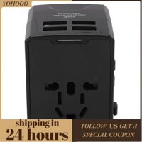 Yohooo Universal Travel Adapter Power Converters Wall  Plug