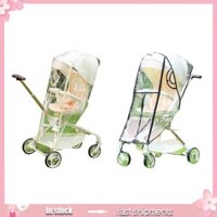 Yoi Baby Pushchair Cover EVA Rain Cover Tấm chắn bảo vệ chống gió thoáng khí