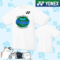 Yonex Áo Sơ Mi Cầu Lông Nam Nữ Tay Ngắn Cặp Đôi Người Lớn Trẻ Em Nhanh Khô Cầu Lông Top Tennis Thể Thao Thi Đấu Quần Áo Yonex Áo Sơ Mi