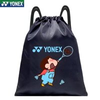 Yonex Ba Lô Chống Thấm Nước Nam Nữ Túi Cầu Lông Huấn Luyện Học Sinh Chạy Bộ Thể Dục Đơn Dây Rút Túi Thể Thao
