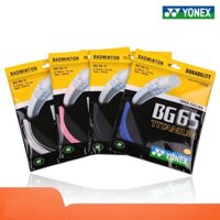 YONEX BG 65 TI DÂY CƯỚC CĂNG VỢT YONEX BG 65 TITANIUM 3 TEM CHÍNH HÃNG- Nhà phân phối chính hãng- Sport Huế