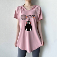 Yonex Cầu Lông Áo Khoác Dài Tay Có Mũ Trùm Đầu Áo Thể Dục Áo Rời Tập Yoga Quần Áo Thể Thao Áo Dành Cho Nữ