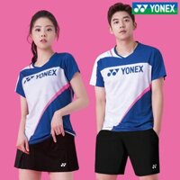 Yonex Cầu Lông Phù Hợp Với Nam Nữ Tennis Bóng Bàn Nhanh Khô Áo Thun Lưới Thoải Mái Chạy Bộ Thể Thao Tập Luyện Hàng Đầu