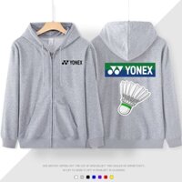 Yonex Nam Nữ Mới Cầu Lông Series Tennis Top Nhanh Khô Thoáng Khí Áo Dài Tay Thể Thao Và Giải Trí Áo Có Mũ Trùm Đầu