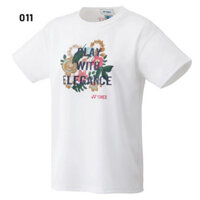 Yonex Quần áo tập cầu lông chất lượng cao nam nữ thể thao ngắn tay 100% Áo thun Cotton cao cấp 303