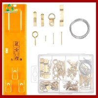 [Yongbaoyvq.vn] Bộ treo tranh có móc khung ảnh, Bộ treo tranh có mức độ làm vị trí, cho khung / nghệ thuật / tranh