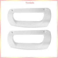 Yoo 2 Chiếc Núm Cửa Tủ Lạnh Phụ Kiện Dễ Dàng Sử Dụng Tay Cầm Tủ Lạnh Cho C00857150 Bộ thay thế tủ lạnh 72055-1