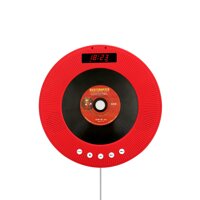 YOOHOO Portable CD/DVD Player with Bluetooth,Wall Mountable CD DVD Player HDMI Built-in HiFi Speakers with Remote for TV,Music Player Support FM Ra...