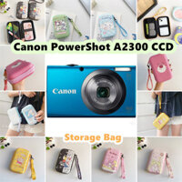 [Yoshida] Dành Cho Canon PowerShot A2300 Túi Bảo Quản Máy Ảnh CCD Kích Thước 10x16.2cm Hoạt Hình Đơn Giản Với Túi Chống Thấm Nước Chống Rơi Túi Máy Ảnh