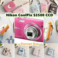 [Yoshida] Dành Cho Nikon CoolPix S3500 CCD Túi Bảo Quản Máy Ảnh Kích Thước 10x16.2cm Hoạt Hình Dễ Thương Có Túi Chống Thấm Nước Chống Rơi Túi Máy Ảnh