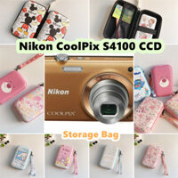 [Yoshida] Dành cho Túi đựng máy ảnh Nikon CoolPix S4100 CCD Kích thước 10x16.2cm Hoạt hình đơn giản có túi chống nước Túi đựng máy ảnh