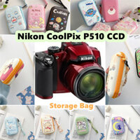 [Yoshida] Dành cho Túi đựng máy ảnh Nikon CoolPix P510 CCD Kích thước 10x16.2cm Hoạt hình dễ thương với túi chống nước Túi đựng máy ảnh