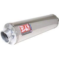 Yoshimura 199122 Silver RS-3 Bolt-On Muffler (Stainless Sleeve and Aluminum End Cap)