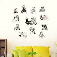 Yosuga no Sora Decal Dán Tường Anime Kasugano Sora Xe Vinyl Dán Trang Trí Trang Trí Nhà Cửa