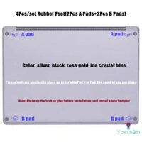 Yosunbin] 4 Miếng Lót Chân Cao Su Chính Hãng Cho Bề Mặt Laptop 3 4 Miếng Lót Chống Trượt Chân Đế Đáy Bao Thay Thế MỚI