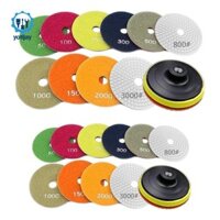 Yotijay 10 Chiếc Đá Granite Ba Lan Miếng Lót Kim Cương Đánh Bóng Đĩa Mài