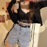 {Youmi Home} Áo Lót, Áo Ngực, Áo Bra 2 Dây Ren Sexy 2023 077