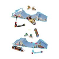 Youn Fingerboard Skate Park Kits Ván Trượt Ngón Tay Đồ Chơi Có Ban Xe Tay Ga Skatepark Sàn Ramp Đào Tạo Cho Bé Trai Hoặc Bé Gái