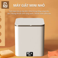 YouPin Máy giặt siêu âm nhỏ mini hộ gia đình USB quần lót quần lót tất máy giặt sấy khô khử trùng