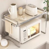 Youqin Lò Vi Sóng Giá Nhiều Lớp Hộ Gia Đình Đa Năng Giá Nồi Cơm Inox Lò Nướng Để Bàn Có Giá Để Đồ