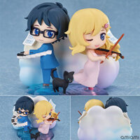 Your Lie in April :  Miyazono Kaori & Arima Kousei Qset+ Figure [Good Smile Arts Shanghai]