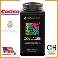 [Youtheory] Collagen mens dành cho Nam - Collagen Mens Youtheory Advanced Formula 390 viên, 290 viên USA