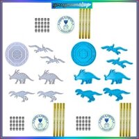 Youyo DIY Khủng Long Chuông Gió Khuôn Silicon Móc Khóa Mặt Dây Chuyền Trang Trí Khuôn Epoxy Cho Móc Khóa Chuông Gió Đúc Khuôn