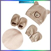Youyo Phim Hoạt Hình Dễ Thương Trẻ Sơ Sinh Mũ Và Găng Tay Có Găng Tay Mũ Bonnet Thoáng Khí