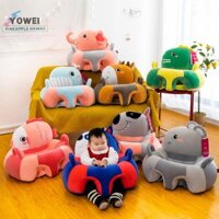 Yowei 1 Cái Ghế Hỗ Trợ Cho Bé Ngồi Lên Ghế Mềm Đệm Sofa Sang Trọng Gối Đồ Chơi Động Vật Sofa Ghế Lót VN