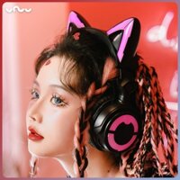 Yowu Cat Ear Headphones 4 Tai Nghe Tai Mèo Led Rgb Qualcomm Bluetooth 5.0 với aptX HD Chống Ồn Chủ Động Gaming