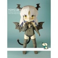 Yoyo KN2 angel 's Pulse angel beats Lihua Play q-Version Paper Model Mô tả Trung Quốc Phiên bản bìa cứng diy Handmade Doll zg03