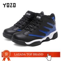 YOZO BoyS Shoes Basketball Sneakers Man High-Top Basketball Shoes MenS Shoes Cushioning Anti-Skid Breathable Outdoor Sports Shoes [bonus]