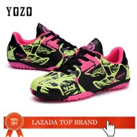 YOZO Football Shoes Men Turf Spikes Football Boy Women Outdoor Athletic Trainers Sneakers Adults Professional Soccer Shoes Boys Outdoor Sports Training Football Boots [bonus]